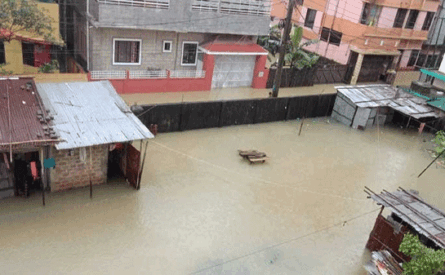 কানাইঘাটে বন্যা পরিস্থিতির আরো অবনতি